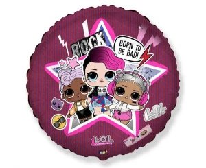 Balon foliowy LOL Born To Be Bad 45 cm