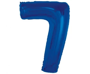Balon foliowy Smart Cyfra 7 granatowy 92 cm