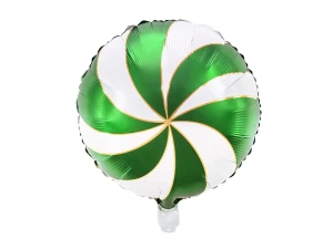 Balon foliowy Cukierek zielony 35 cm