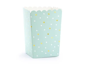 Pudełka na popcorn 7 x 7 x 12,5 cm 6 szt.
