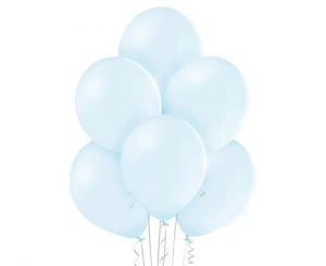 Balon lateksowy Pastel Ice niebieski błękitny 29 cm