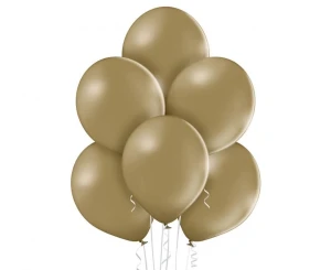 Balon lateksowy Almond Pastel beżowy 29 cm