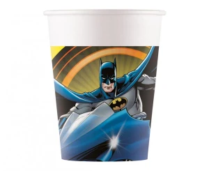 Kubeczki papierowe Batman 200 ml 8 szt.