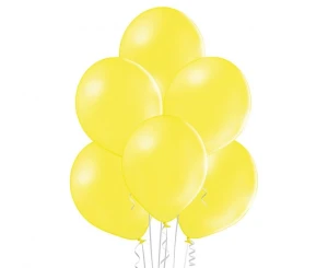 Balon lateksowy Pastel Yellow żółty 29 cm