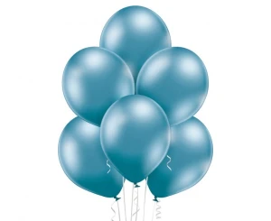 Balon lateksowy Glossy Blue niebieski 29 cm