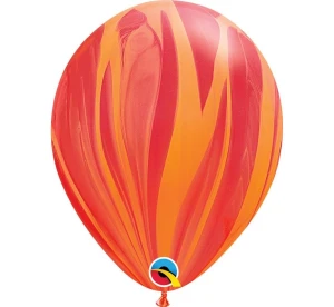 Balon QL 11", pastel agat czerwony