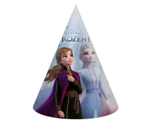 Czapeczki papierowe Kraina Lodu 2 (Frozen 2) 6 szt.