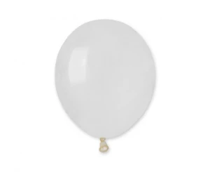 Balon lateksowy Pastel przezroczysty 13 cm