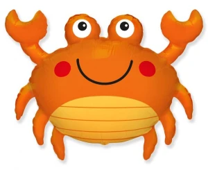 Balon foliowy Krab pomarańczowy 60 cm