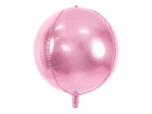 Balon foliowy Kula jasnoróżowy 40 cm
