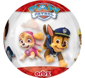 Balon foliowy Kula Psi Patrol Chase i Marshall 40 cm