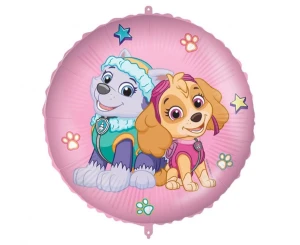 Balon foliowy Psi Patrol Skye i Everest 45 cm