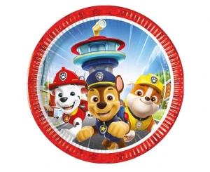 Talerzyki papierowe Psi Patrol Rescue Heroes 20 cm 8 szt.