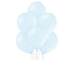 Balon lateksowy Pastel Ice niebieski błękitny 29 cm