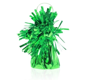 Ciężarek foliowy do balonów z helem, zielony, 145 g