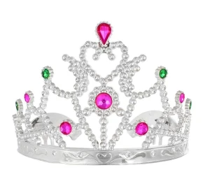 Diadem Księżniczki kolorowe kamyki