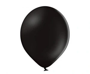 Balon lateksowy Black Pastel czarny