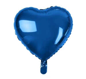 Balon foliowy Serce granatowy 45 cm