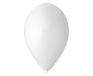 Balon lateksowy Pastel biały 30 cm