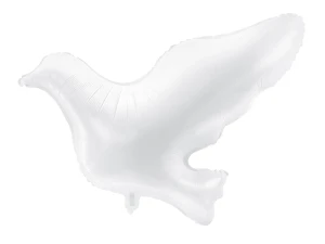 Balon foliowy - Gołąb, 77x66cm balony na Chrzest