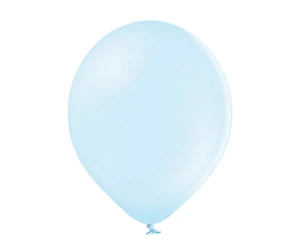 Balon lateksowy Ice Blue Pastel błękitny 29 cm