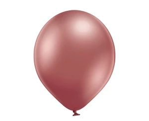 Balon lateksowy Rose Gold Glossy różowe-złoto 29 cm
