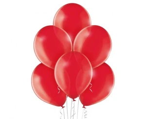 Balon lateksowy Royal Red Crystal czerwony 29 cm