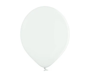 Balon lateksowy Pastel White biały 29 cm
