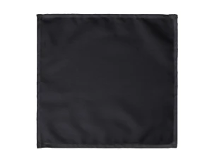Serwetki materiałowe czarne 35 x 35 cm 25 szt.