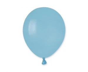 Balon lateksowy Pastel niebieski 13 cm