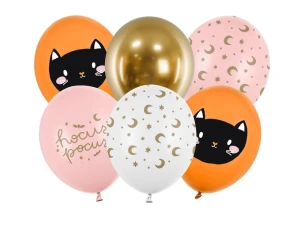 Balony lateksowe Hocus Pocus 30 cm 6 szt.
