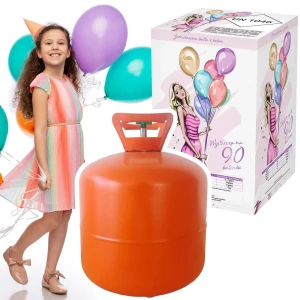 Butla z helem - XL (do 90 balonów) do samodzielnego napełniania balonów