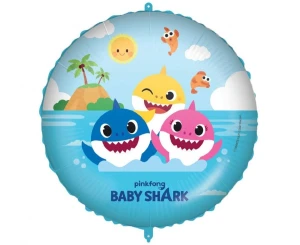 Balon foliowy Baby Shark fun in the sun 45 cm