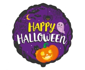 Balon foliowy Happy Halloween 45 cm