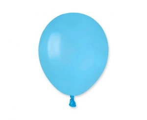 Balon lateksowy Pastel błękitny 13 cm