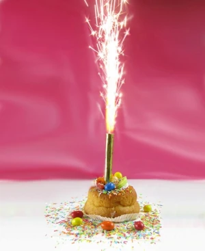 Fontanny party holograficzne 25 cm 4 szt.