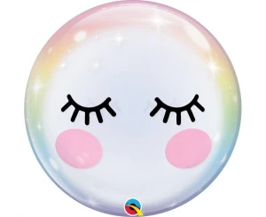 Balon foliowy 22" QL Bubble Poj. Rzęsy