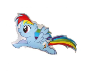 Balon foliowy Kucyki My Little Pony Rainbow Dash 60 cm
