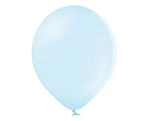 Balon lateksowy Ice Blue Pastel błękitny 29 cm