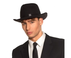 Kapelusz Mafia, czarny
