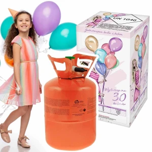 Butla z helem - M  (do 30 balonów) do samodzielnego napełniania balonów