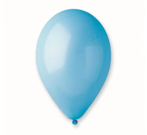 Balon lateksowy Pastel błękitny 25 cm