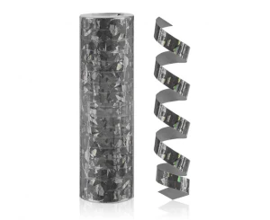 Serpentyna holograficzna czarna 4 m
