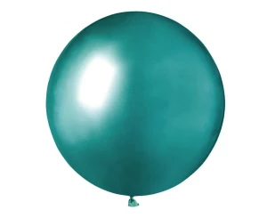 Balon lateksowy shiny zielony 50 cm