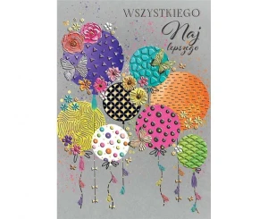 #HKO Kartka okolicznościowa - kule
