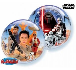 Balon foliowy 22" QL Bubble Poj. "Star Wars The Force Awakens"