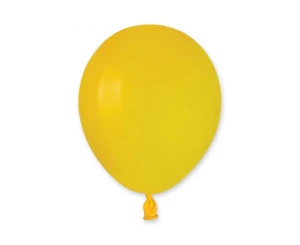 Balony A50 pastel 5" - żółte 02/