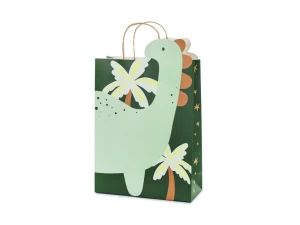 Torebka na prezenty Dinozaury 10 x 24 x 37 cm