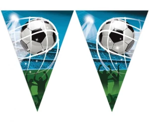 Baner Soccer Fans flagi niebieski