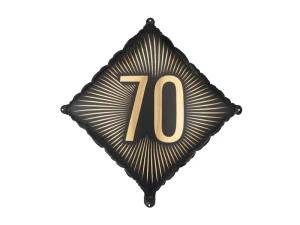 Balon foliowy 70 urodziny Happy 70 Birthday 46 x 46 cm